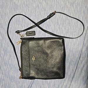 Small black Coach purse